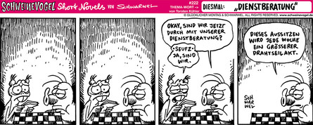 Schweinevogel Short Novel 222 "Dienstberatung"