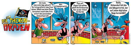 Comic von Stefan Bayer: Die Thekenpiraten 40