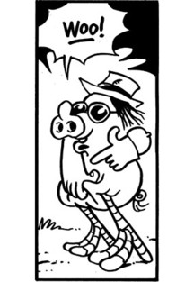 Schweinevogel 005 - "Jacko und Tschüss!"