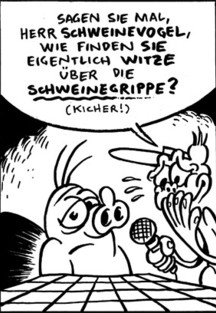 Schweinevogel 009 - "Trauer & Kalauer"