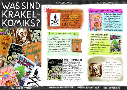 Was sind Krakelkomiks?