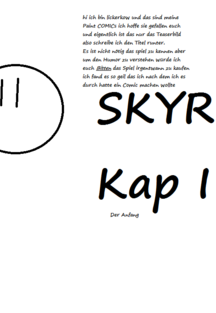 A SKYRIM Comic (german)