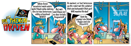 Comic von Stefan Bayer: Die Thekenpiraten 45