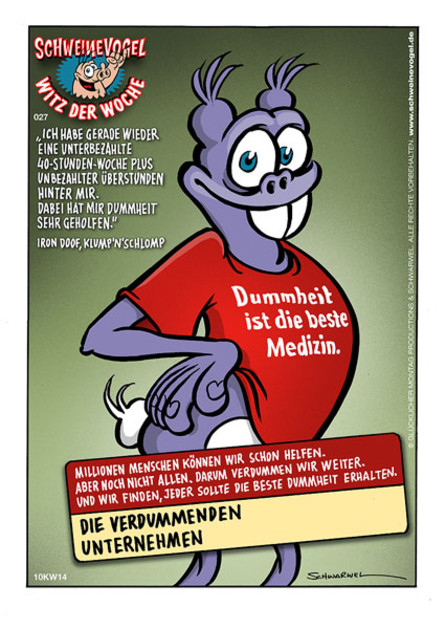 Schweinevogel Witz der Woche 027