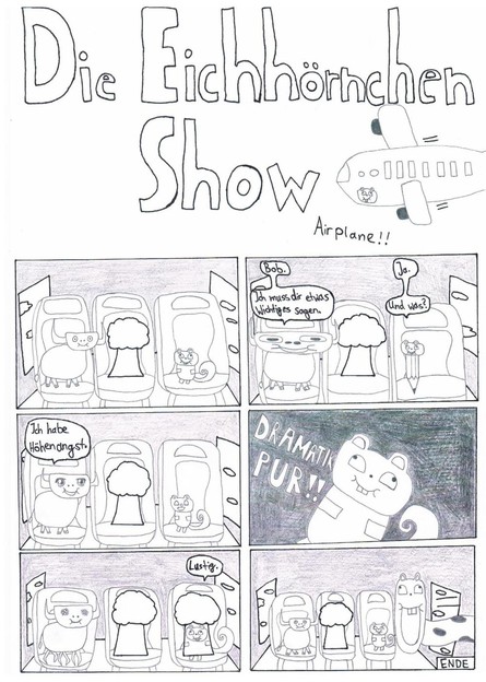 Die Eichhörnchen Show AIRPLANE