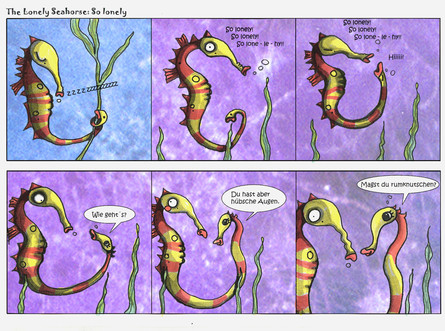 The lonely Seahorse: So Lonely