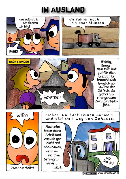 JesusComic Preloaded: Kapitel 19: Joseph im Ausland