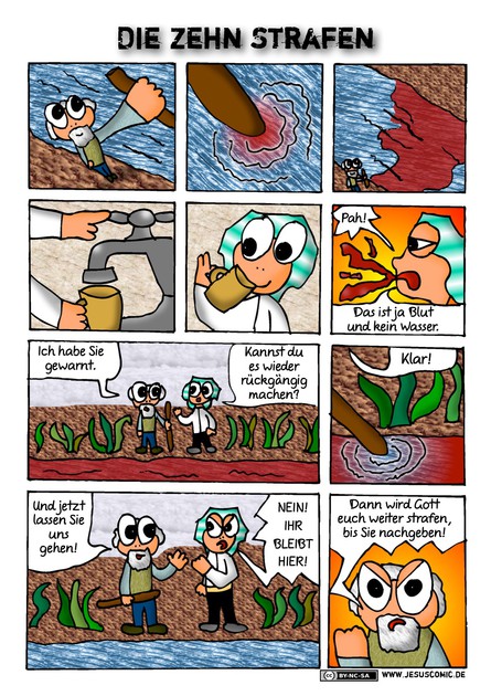 JesusComic Preloaded: Kapitel 27: Die zehn Strafen