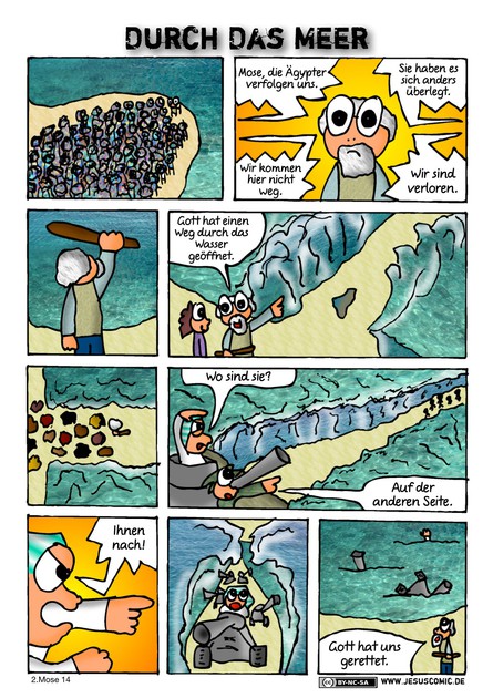 JesusComic Preloaded: Kapitel 28: Durch das Meer
