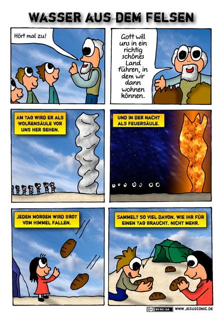 JesusComic Preloaded: Kapitel 29: Wasser aus dem Felsen