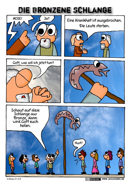 JesusComic Preloaded: Kapitel 32: Die bronzene Schlange