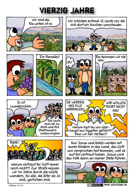 JesusComic Preloaded: Kapitel 33: Vierzig Jahre
