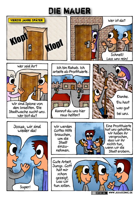 JesusComic Preloaded: Kapitel 34: Die Mauer