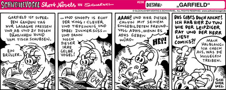 Schweinevogel Short Novel 238 "Garfield"