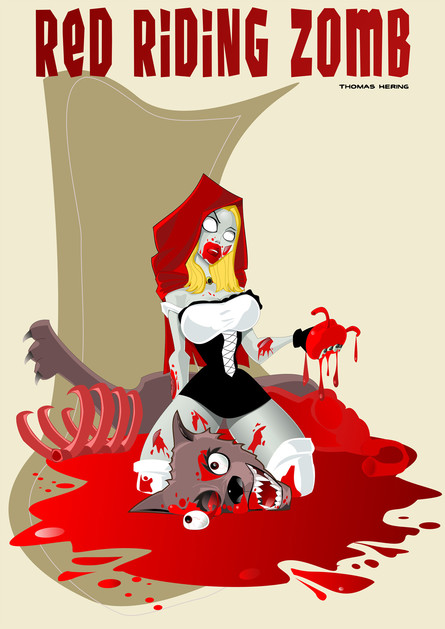 Red Riding Zomb Variant Cover