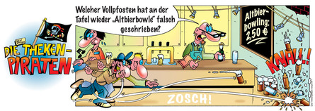Comic von Stefan Bayer: Die Thekenpiraten 49