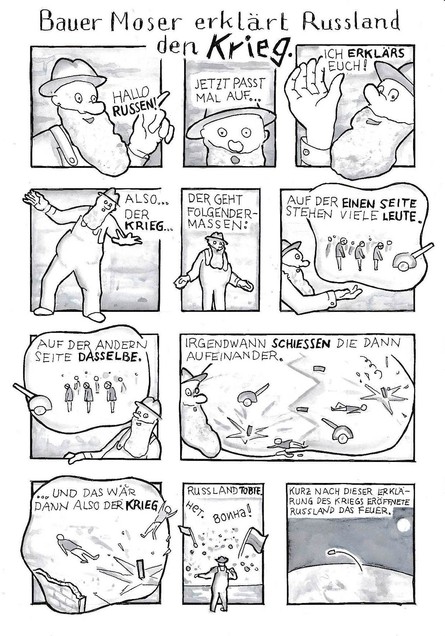 Bauer Hubers Kriegserklärung