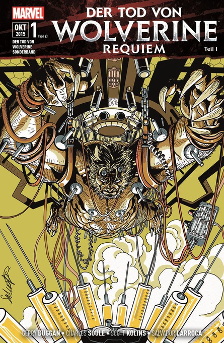 DER TOD VON WOLVERINE SONDERBAND: REQUIEM 1