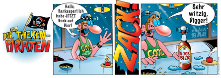 Comic von Stefan Bayer: Die Thekenpiraten 54