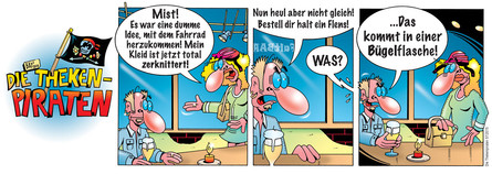 Comic von Stefan Bayer: Die Thekenpiraten 57