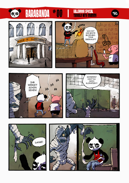 BARABANDA #00 Trouble with Mummy