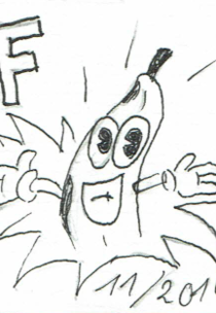 Funny death of a banana (2014)