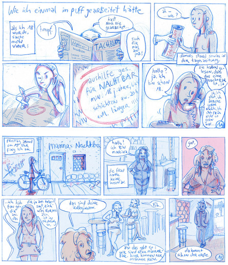 wie ich einmal im puff gearbeitet hätte