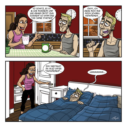 Aufwärmen