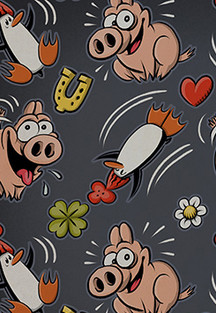 Schweinevogel Piccolo Nr. 2