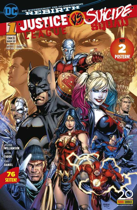 JUSTICE LEAGUE VS. SUICIDE SQUAD 1 (VON 3)