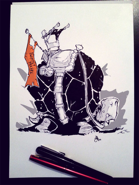 Inktober 2017 Noah Whyler