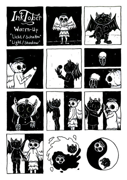 Inktober Warm-Up 2