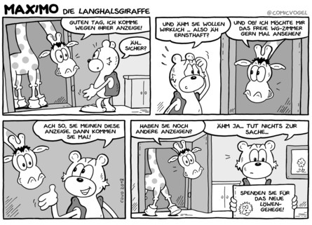Maximo - Die Langhalsgiraffe 1