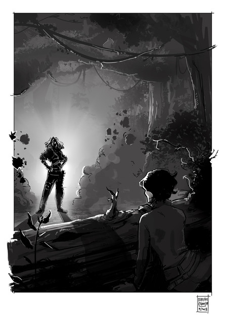 Inktober Warm-up 2018 - SKÝMIR "Magisch"