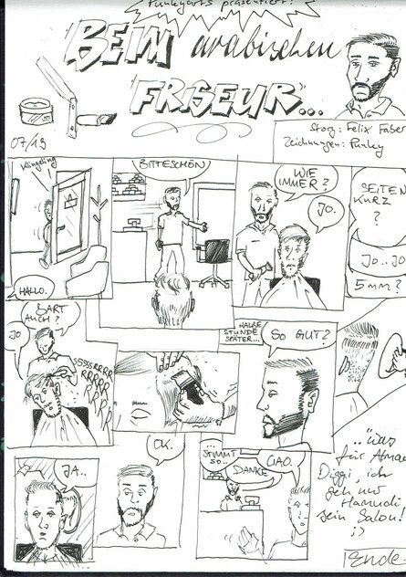 Beim arabischen Friseur (2019)