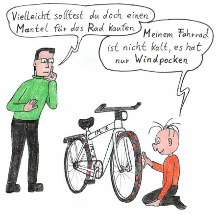 Fahrradpocken