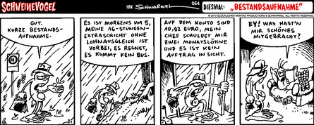 Schweinevogel "Bestandsaufnahme"