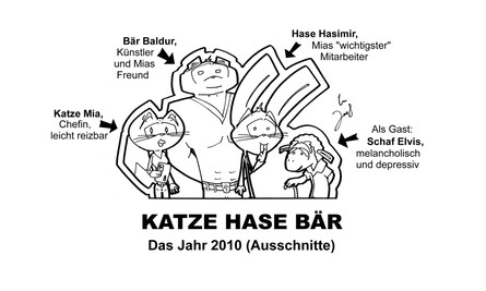 Katze Hase Bär - das Jahr 2010