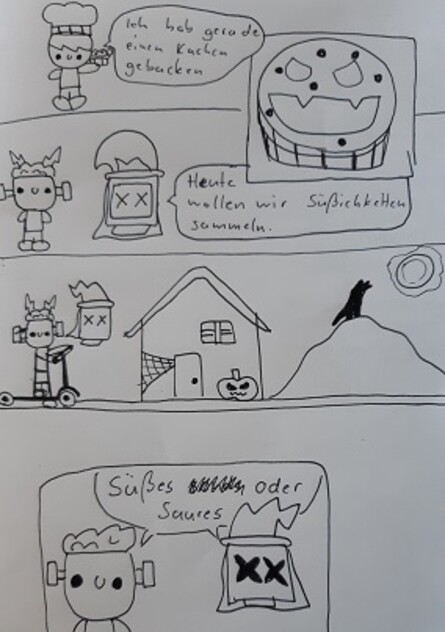 Blitz und BIT in HappyHelloween 2 ultimative candy cash
