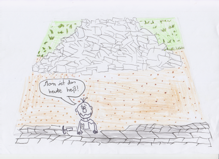 Cartoon| #sommer #baustelle