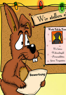 Weihnachts-Cartoon