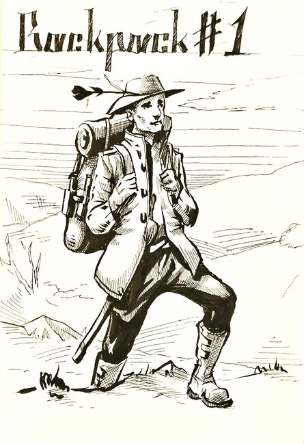 Inktober 24 first panel