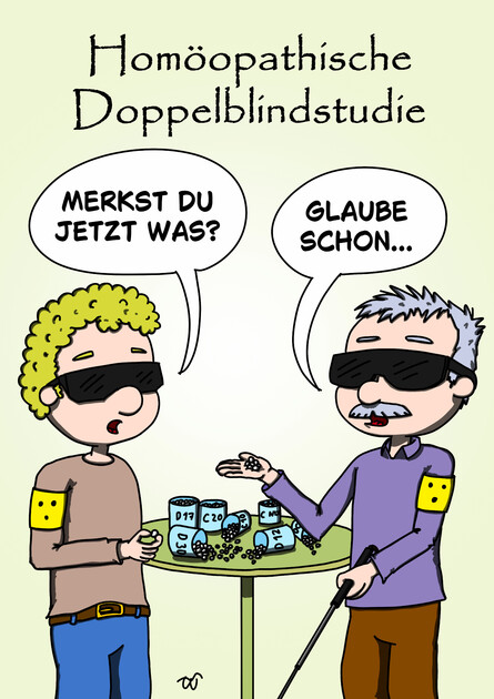 Homöopathische Doppelblindstudie