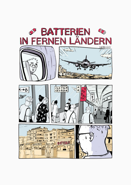 BATTERIEN IN FERNEN LÄNDERN