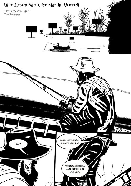 Wer Lesen kann, ist klar im Vorteil