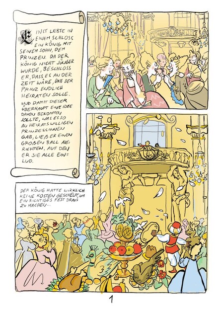 Die Wahl der Braut - Farbprobe