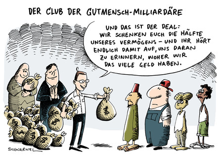 Milliardäre tun Gutes