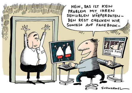 Körperscan und Datensicherheit