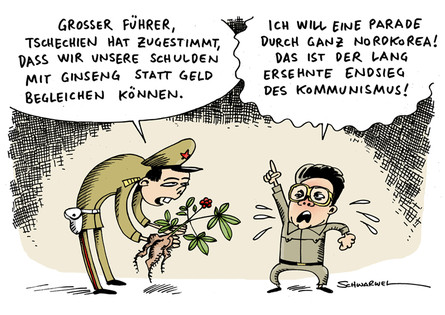 Ginseng statt Geld