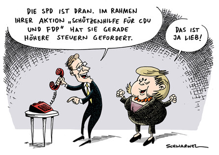 SPD gibt Schützenhilfe